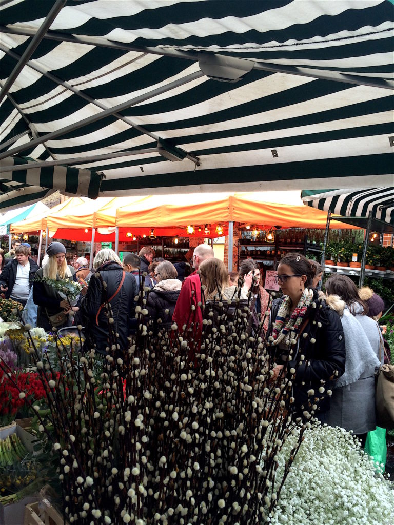 Market stalls