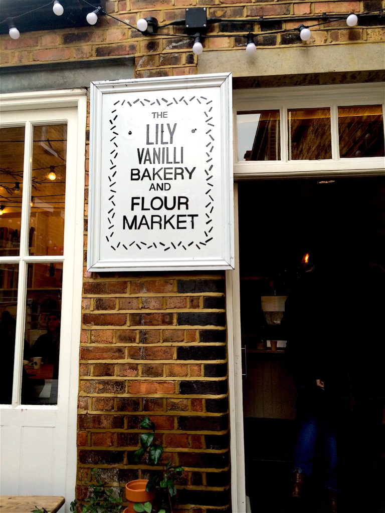 Lily Vanilli Bakery at Columbia Road Flower Market