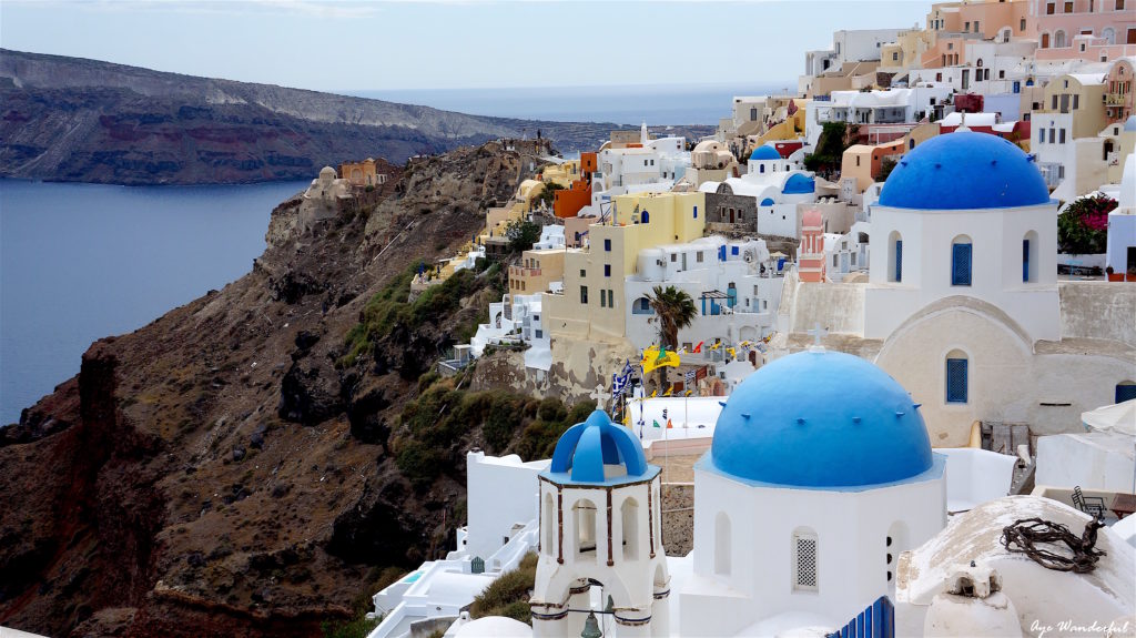 top 5 villages in santorini