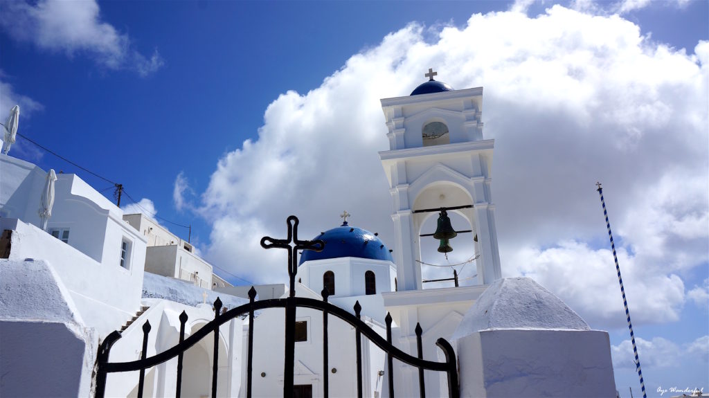 top 5 villages in santorini