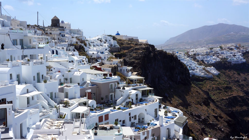 top 5 villages in santorini