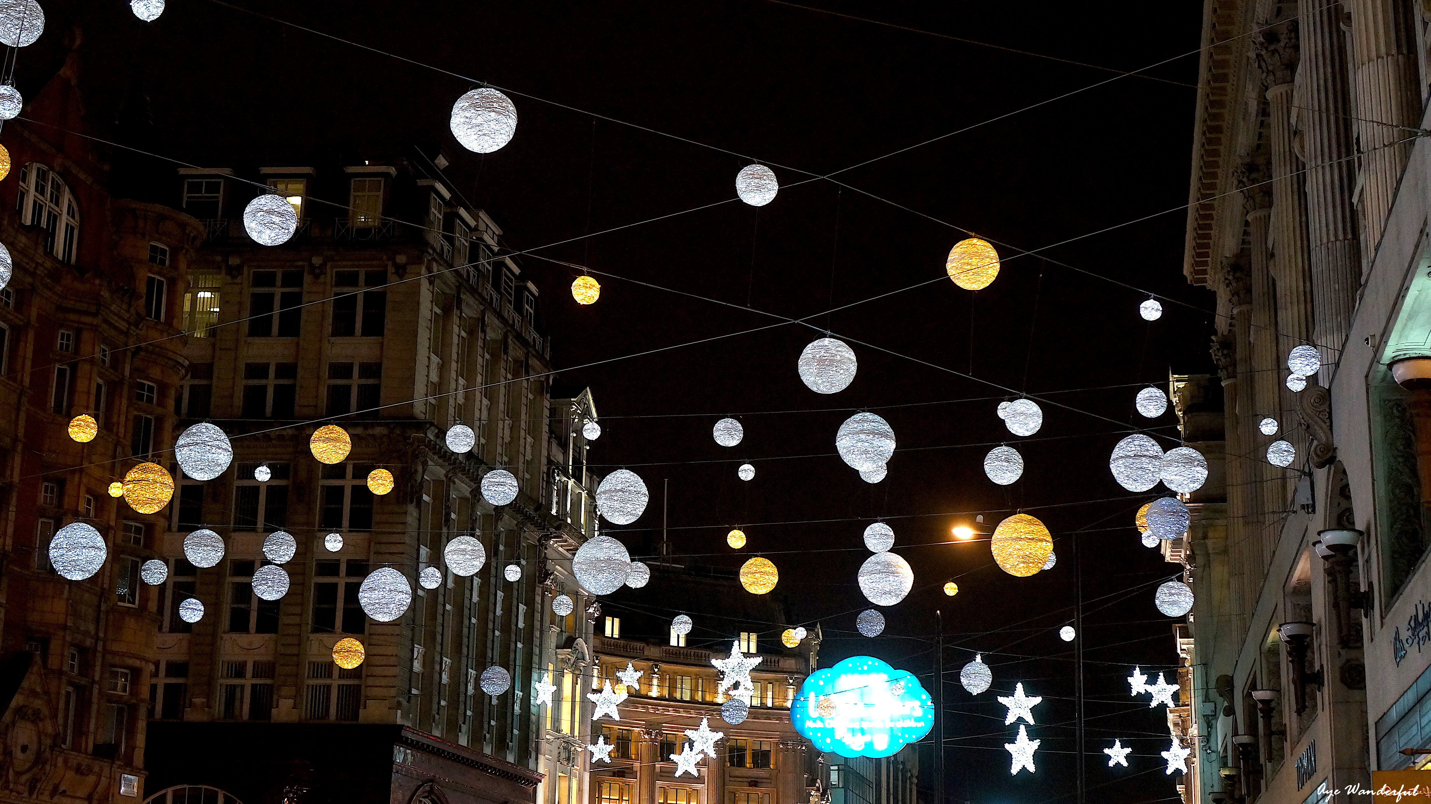 Chasing Christmas Decorations in London  Aye Wanderful