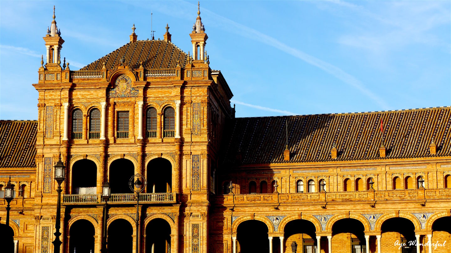 One day in Seville, Spain