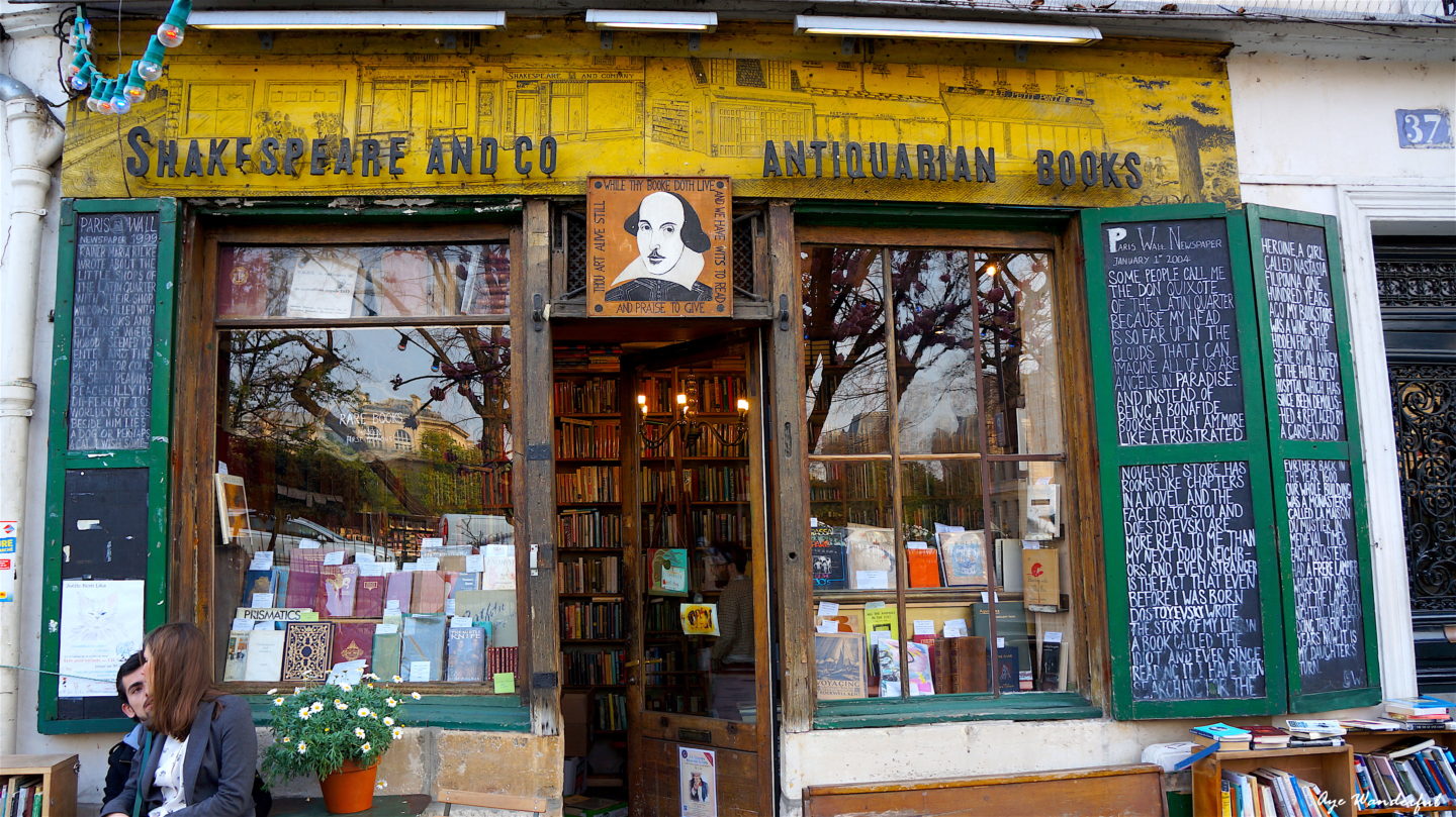 My favourite bookstore – Shakespeare and Company, Paris