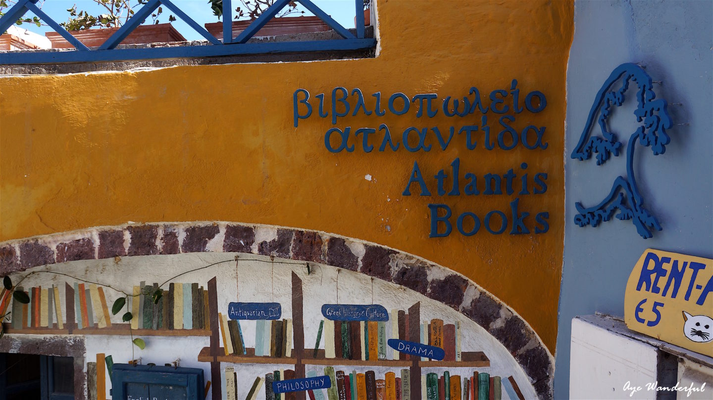 Atlantis Bookstore – Hidden Gem of Oia