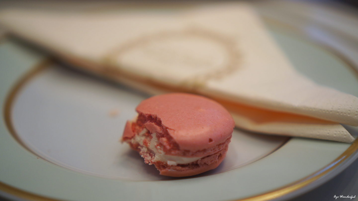 Looks & Locations – Eating Macarons at Ladurée