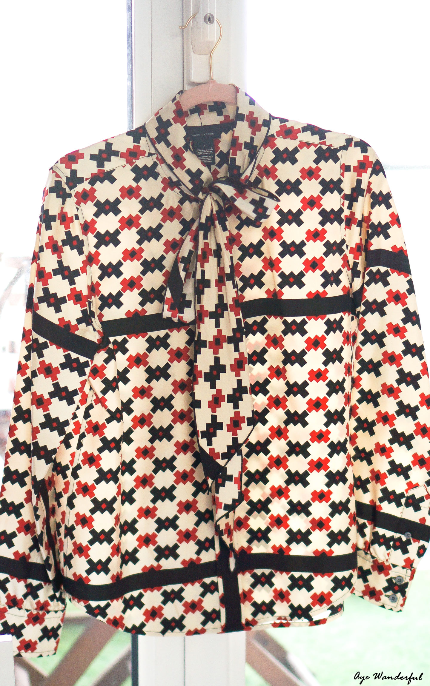 Marc Jacobs Silk Shirt Blouse for Women | Read more on www.ayewanderful.com