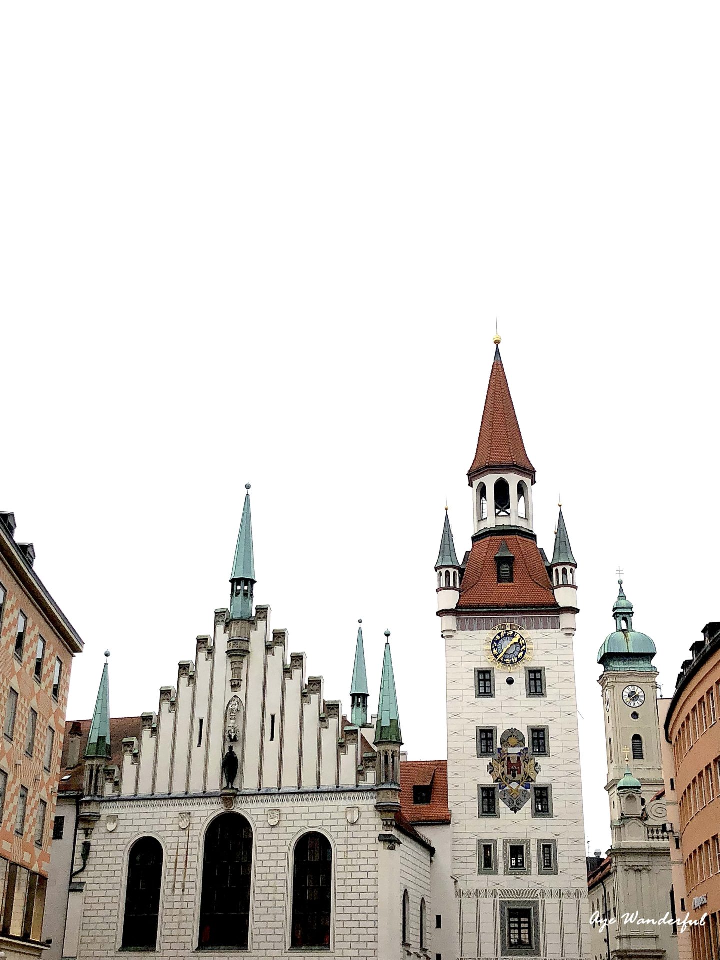 Old Town Hall Marienplatz Munich