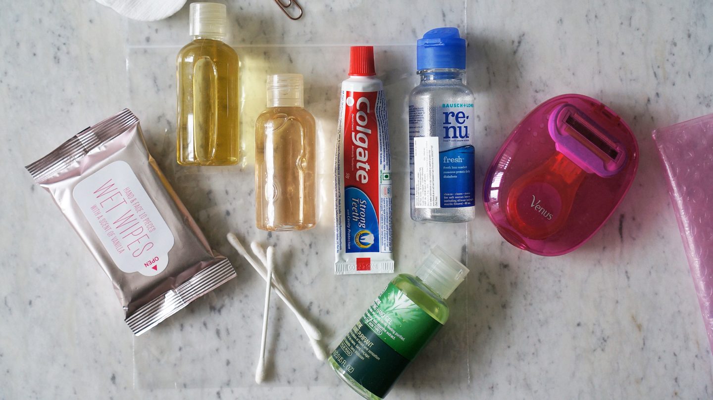 Travel Toiletry Bag Essentials