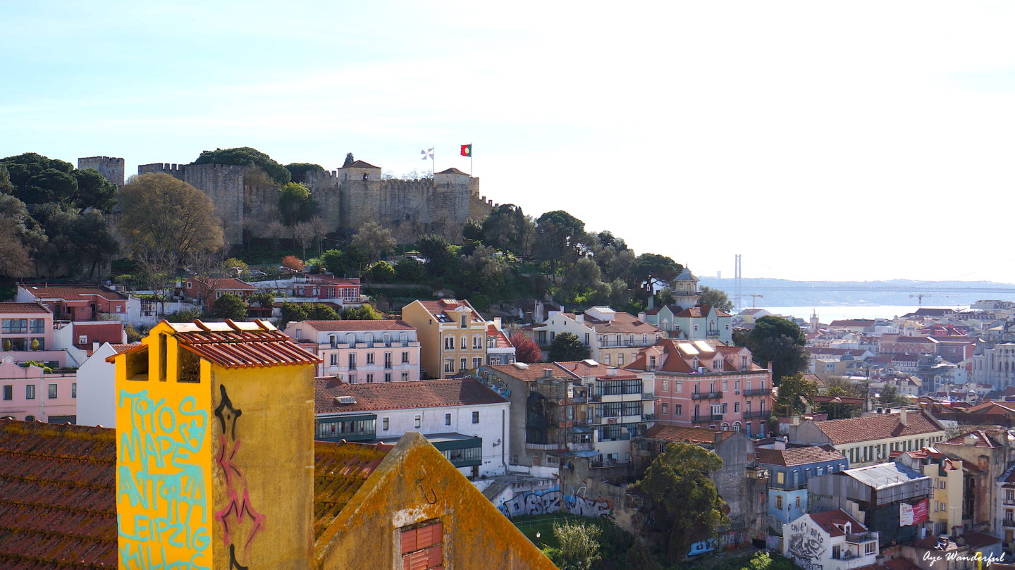 St George Castle Miradouro da Graça | 8 hours in Lisbon