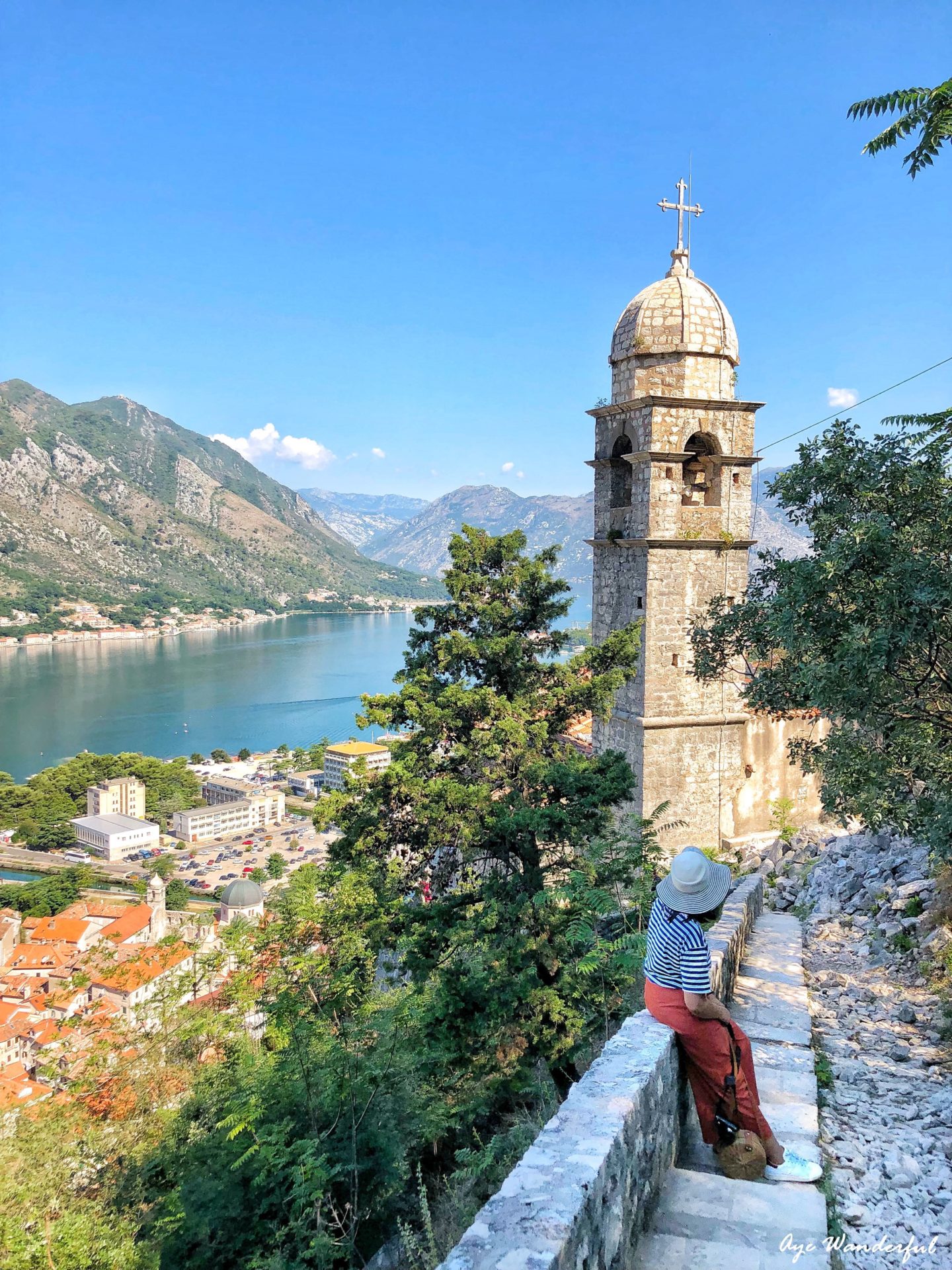 Hiking St John's Fortress Kotor Montenegro