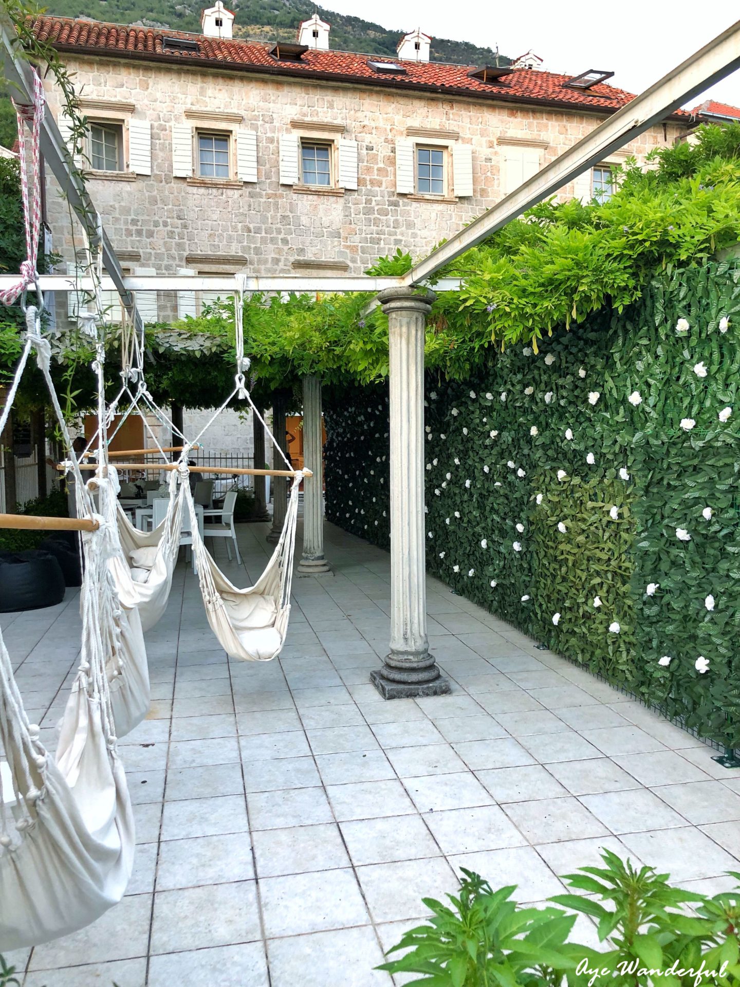 Restaurant with swings - Things to do in Perast Montenegro