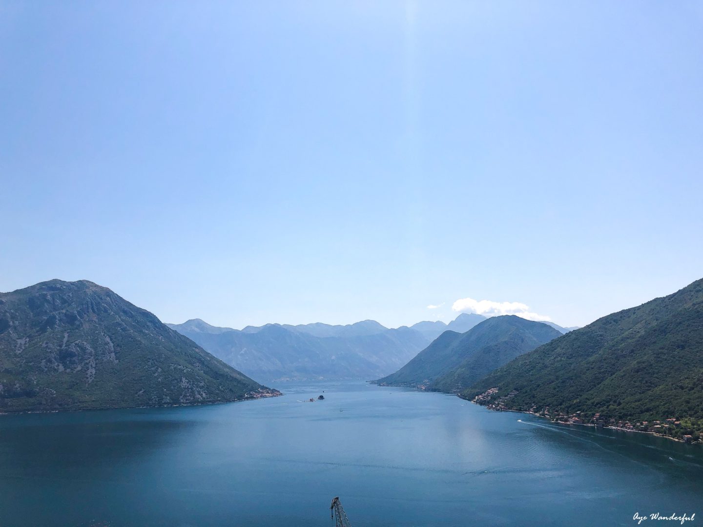 Boka bay Montenegro Road Trip Itinerary