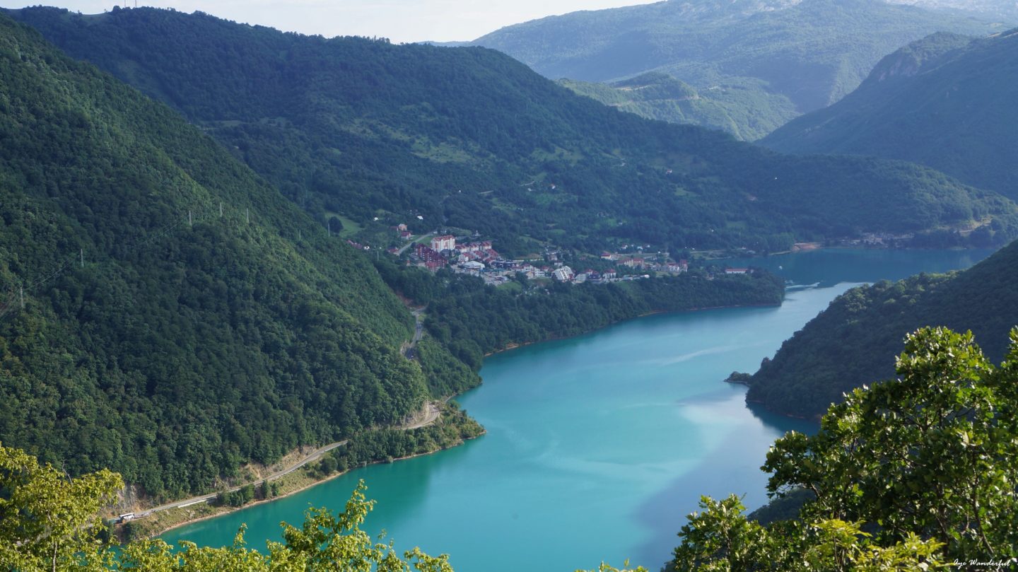 Lake Piva Canyon Durmitor National Park Montenegro