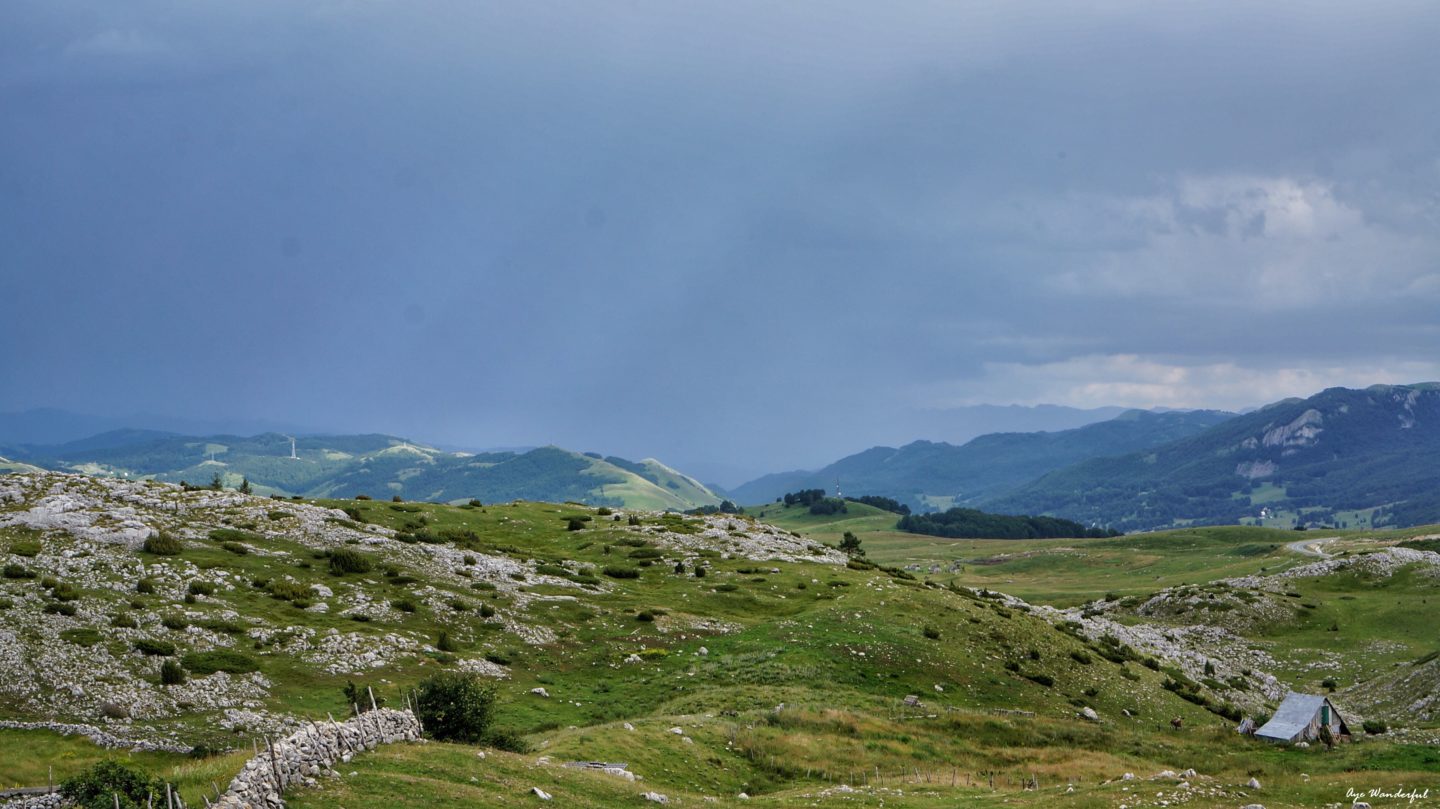Sedlo Pass Drive Roadtripping Durmitor National Park Montenegro