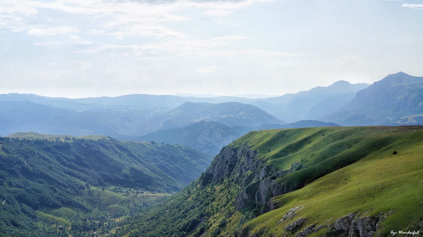 Sedlo Pass Montain Drive Durmitor National Park Montenegro