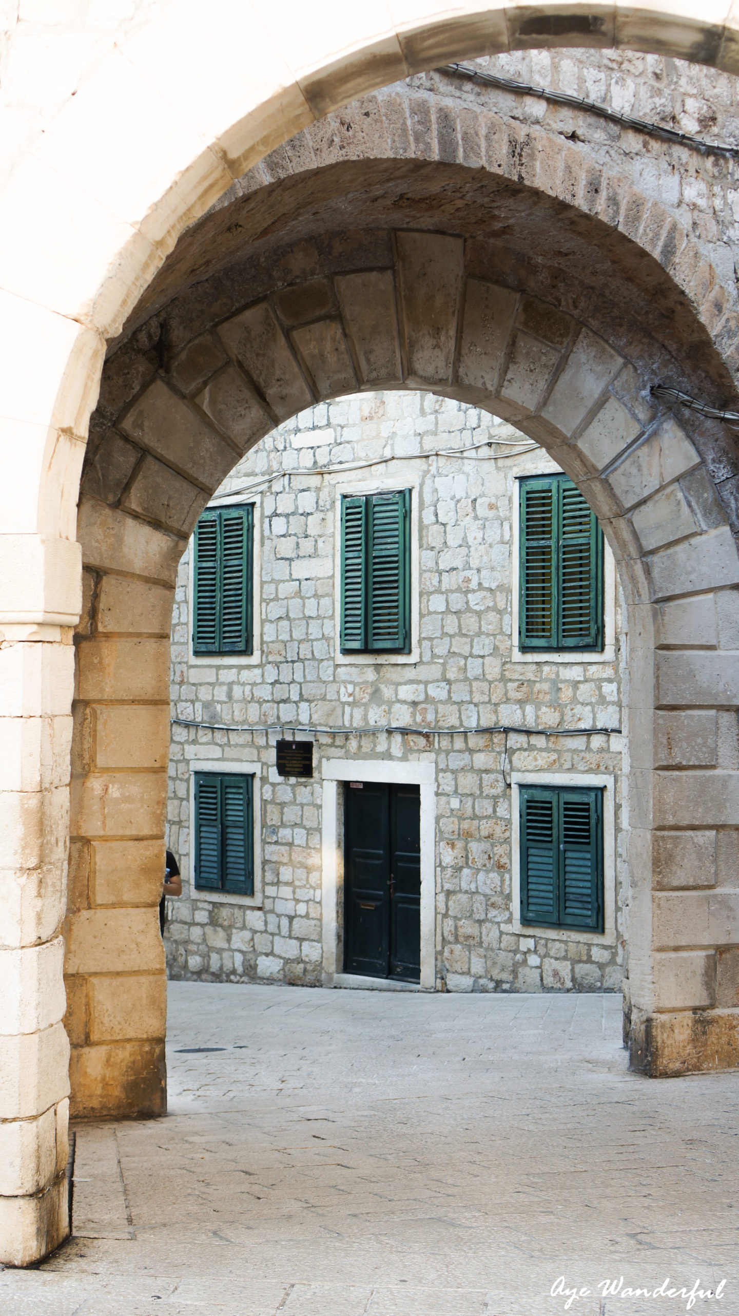 Dubrovnik Old Town lanes
