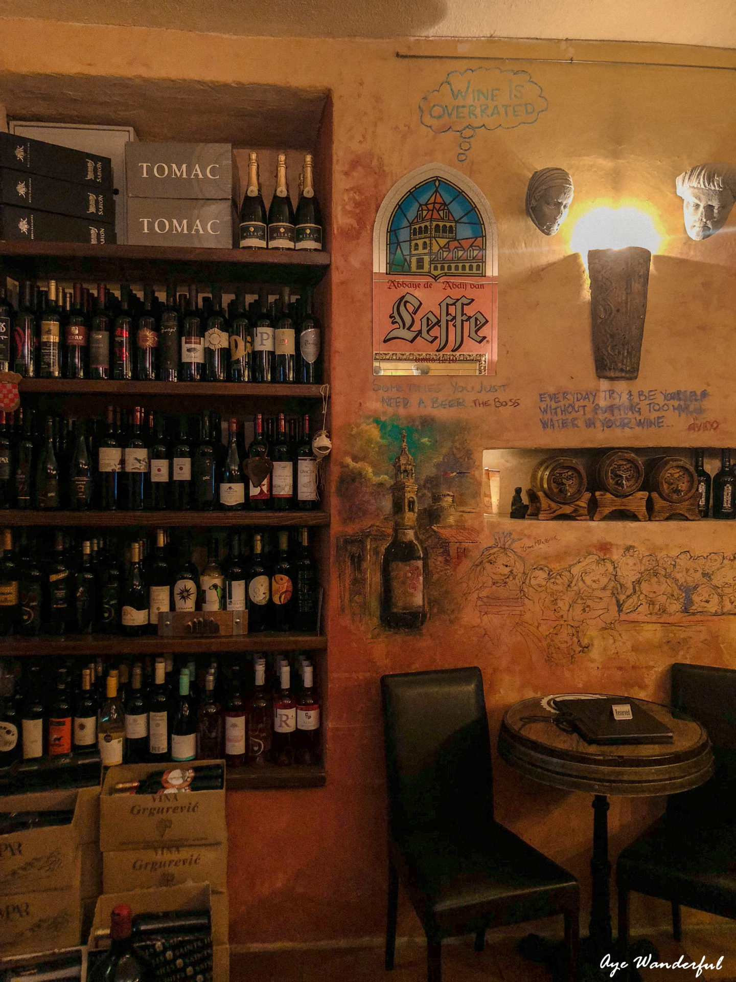 D'vino wine bar Dubrovnik