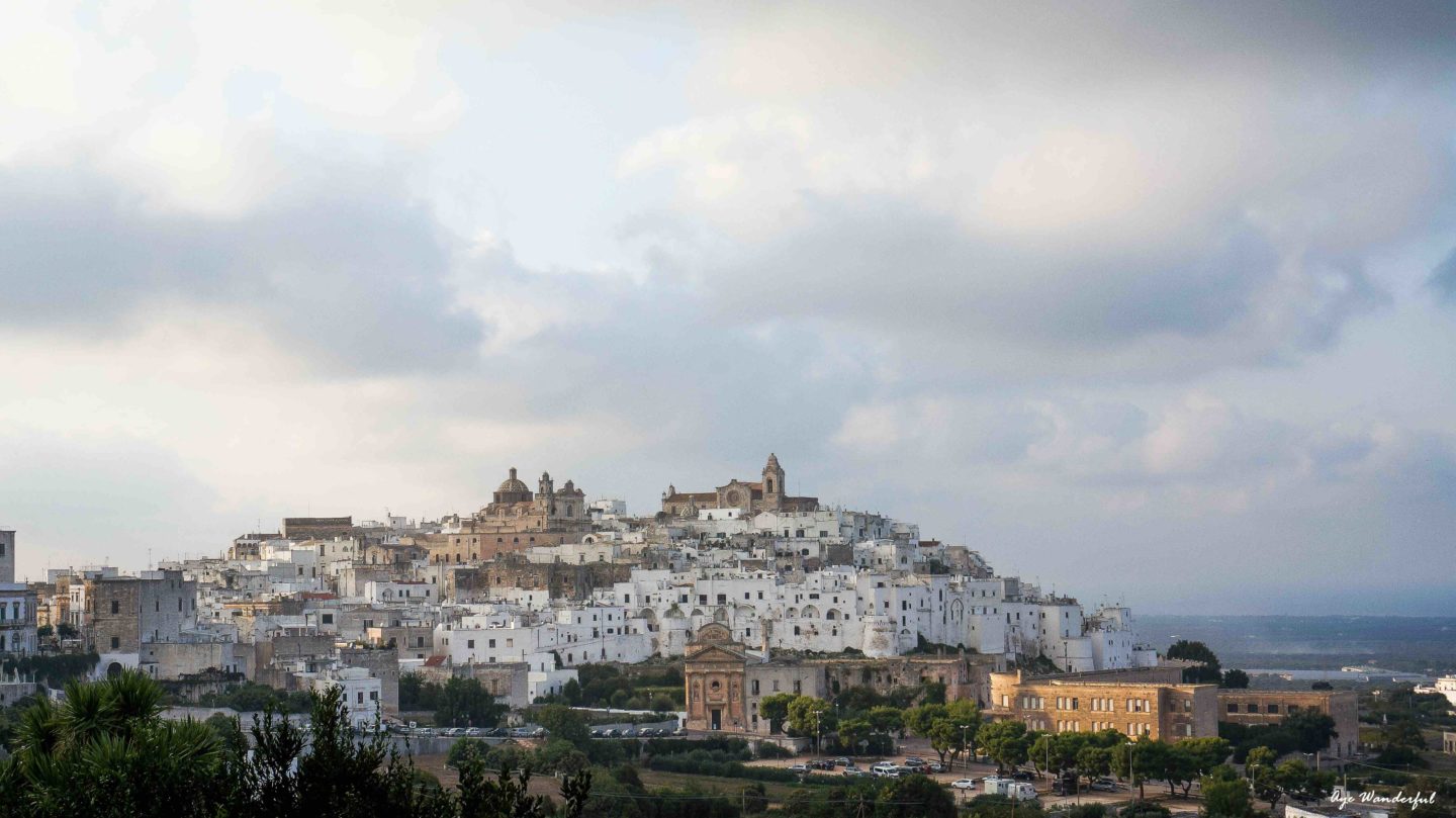 A travel guide for a quick getaway to Italy with everything you need to know about how to spend 2 days in Puglia in the charming towns of Ostuni and Alberobello.