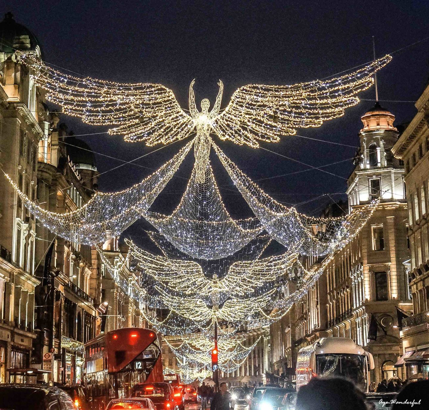 Christmas Decorations in London 2018 - Regent Street