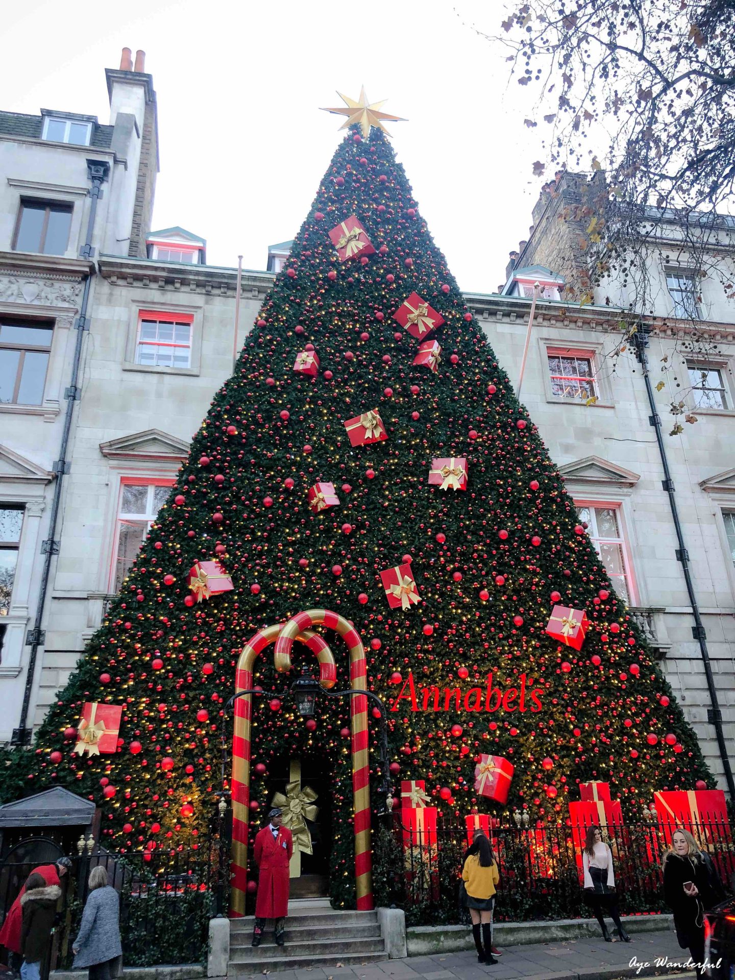 Christmas Decorations in London 2018 - Mayfair