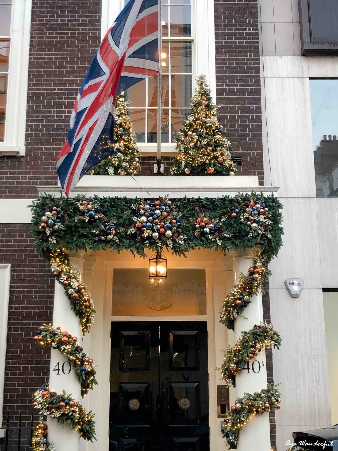 Christmas Decorations in London 2018 - Mayfair