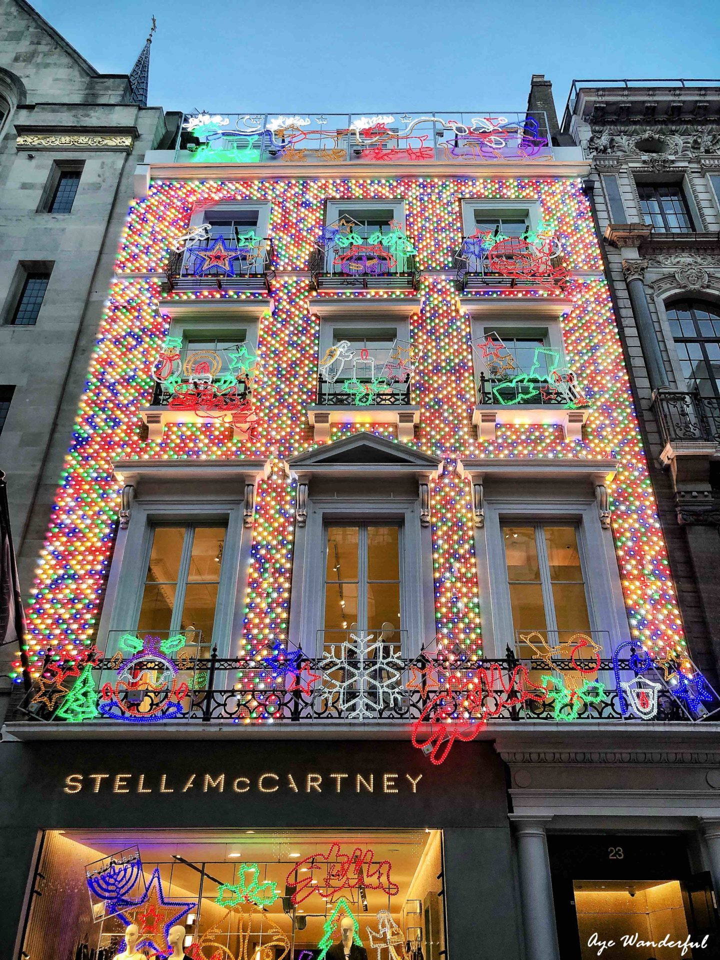 Christmas Decorations in London 2018 - Mayfair