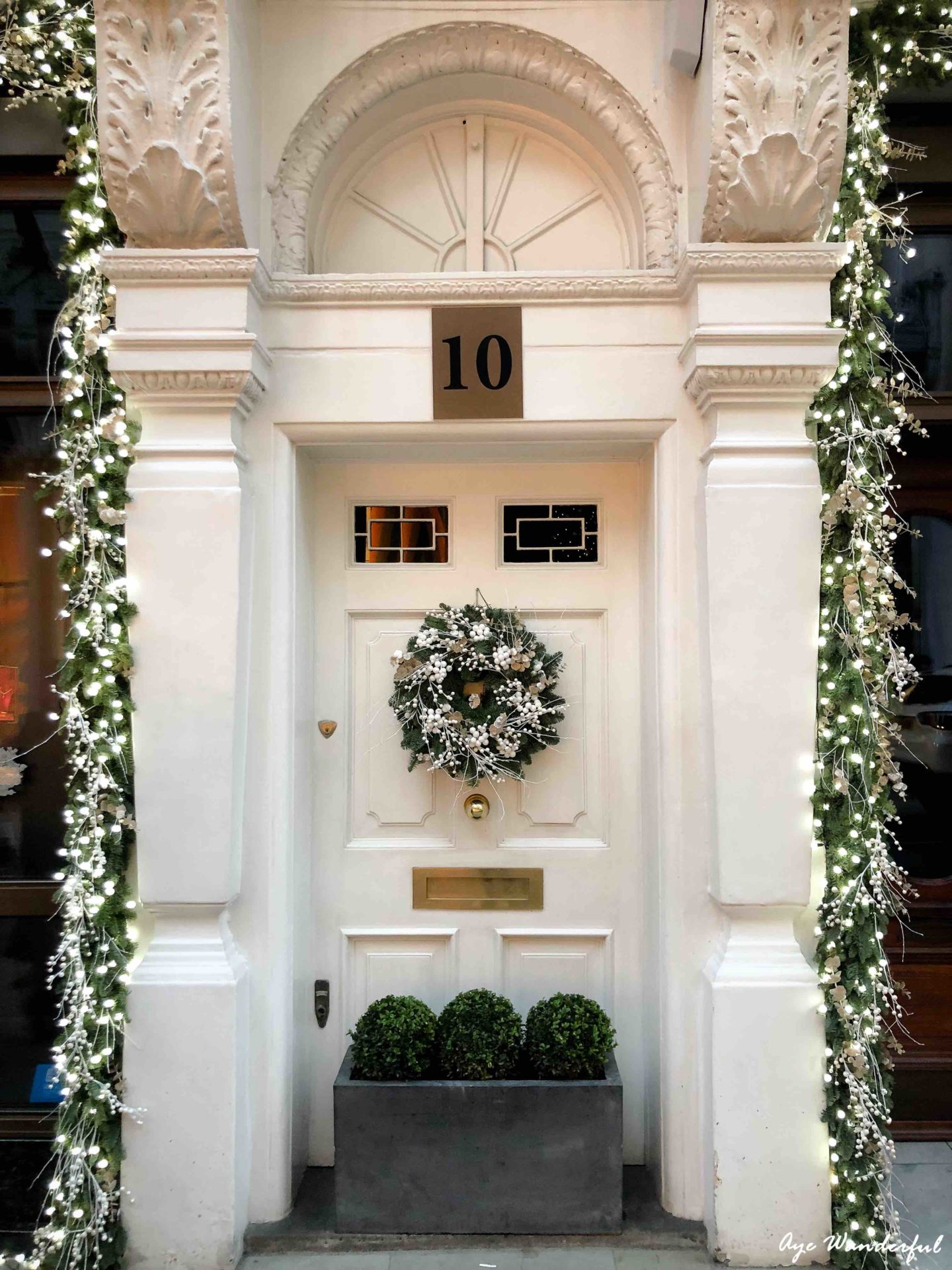 Christmas Decorations in London 2018 - Mayfair