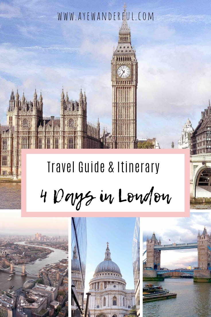 travel guide to london england