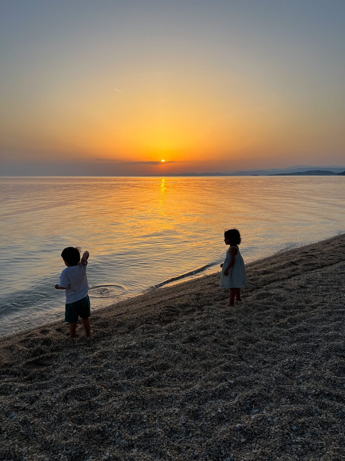 Halkidiki with kids - Sunsets