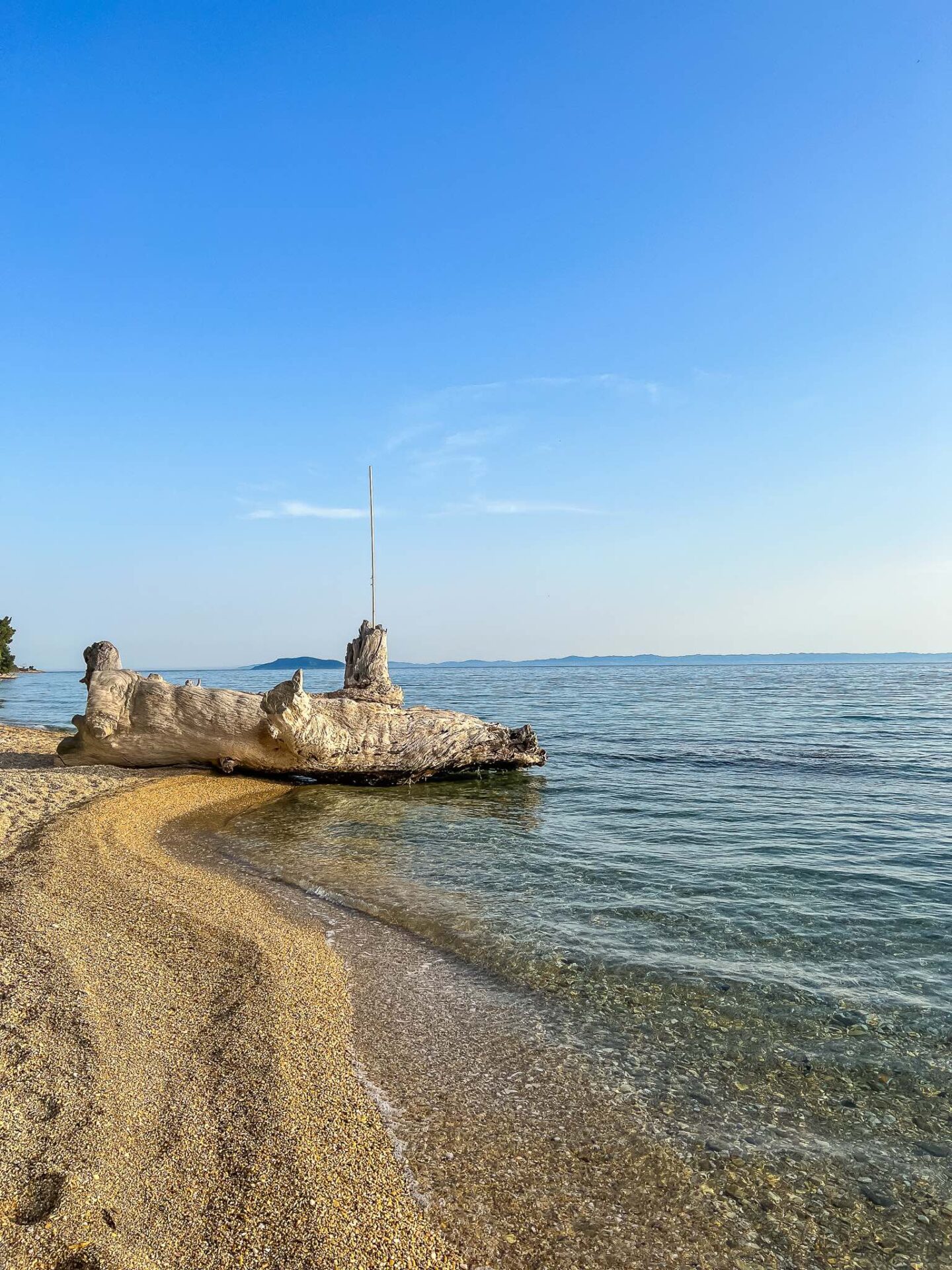 Halkidiki with kids - Pebble beach