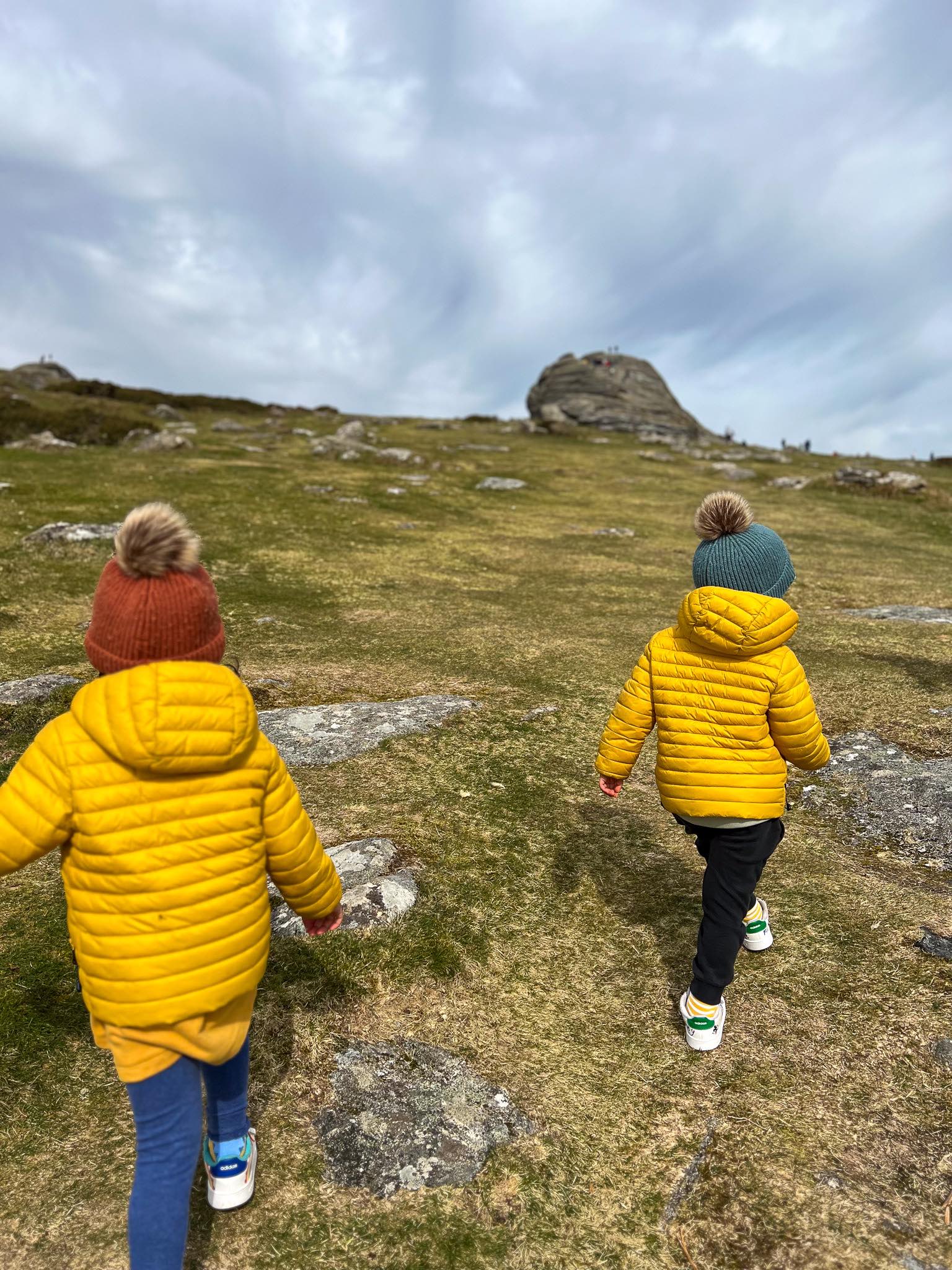 4 days in devon with kids haytor Dartmoor National park