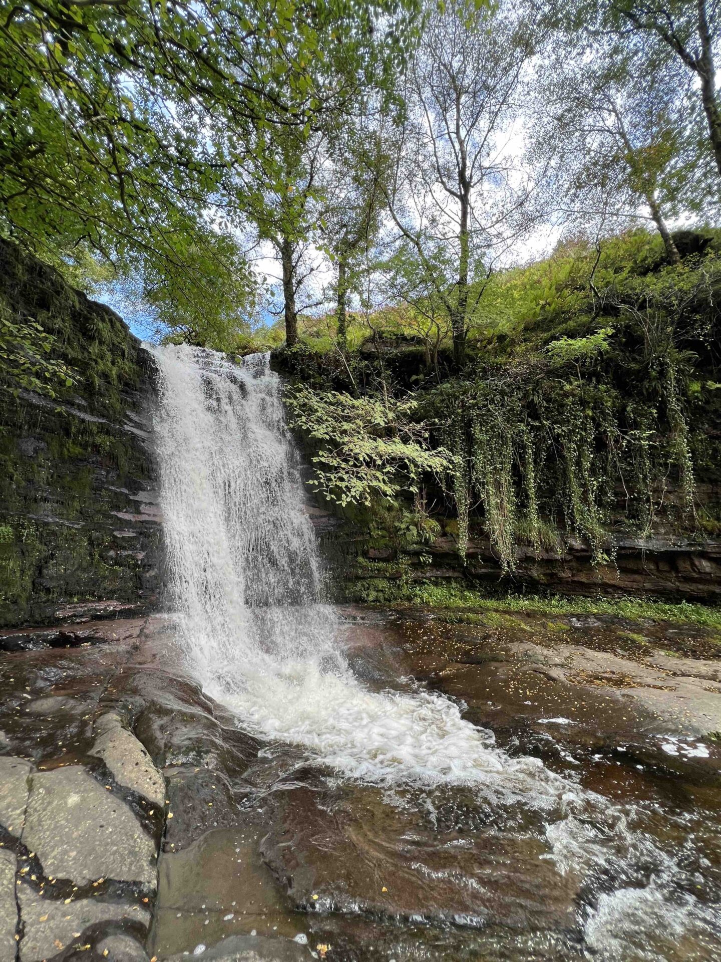 Blaen y Glyn Waterfall | 3-day itinerary to Brecon Beacons